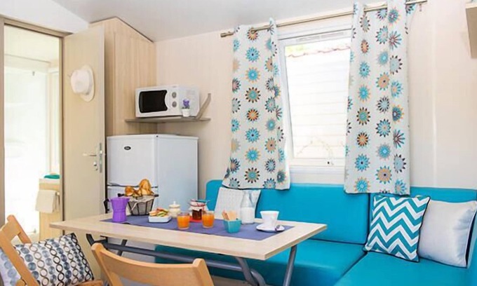 Ivry-la-Bataille House | Camping les Fontaines *** - Classic Mobile Home 3 rooms 6 people