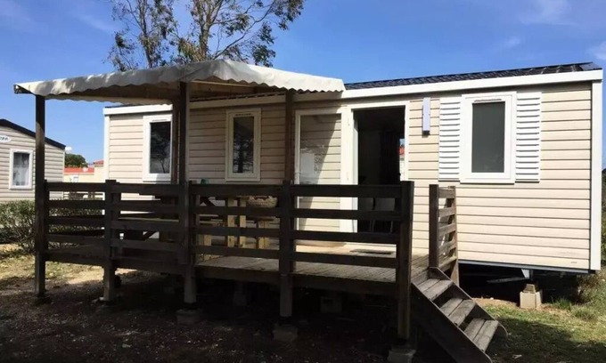 Saint-Nazaire House | Camping les Fontaines * - Mobil Home Camélia Comfort Air conditioning with terrace 3 bedrooms 6 people