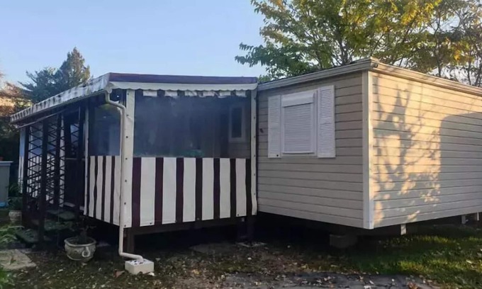 Estang House | Camping Les Lacs De Courtès*** - Mobile home 04 Luxe 3 rooms 4/5 people Air-conditioned