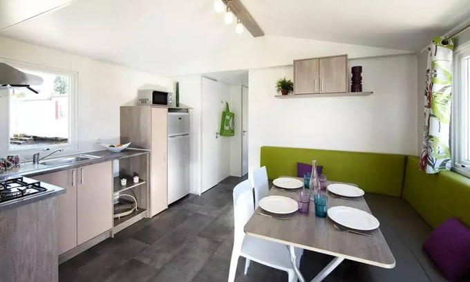 Pont-de-Salars House | Camping Les Terrasses du Lac* - 3-room mobile home for 4/6 people