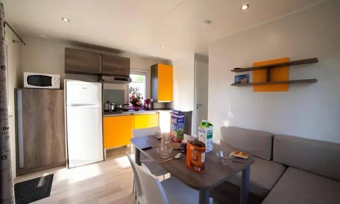 Lannion House | Camping maeva Club Les Alizés * - Mobile Home Premium Exotic 3 Rooms 4 People Air-conditioned + TV