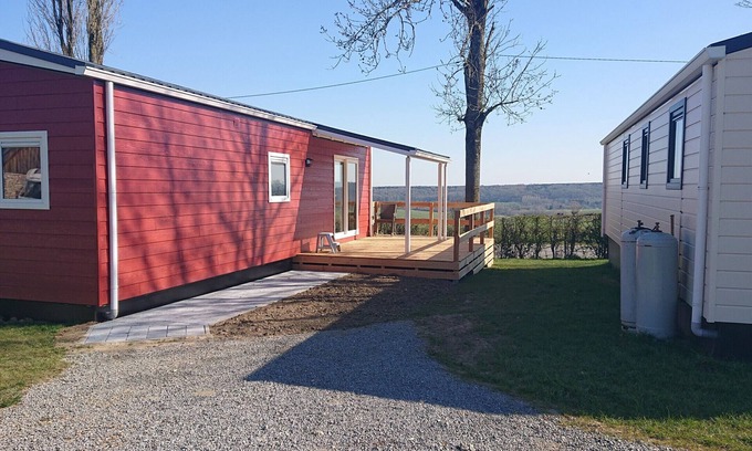 Remersdaal Ski Chalet | Camping Natuurlijk Limburg - chalet 6p