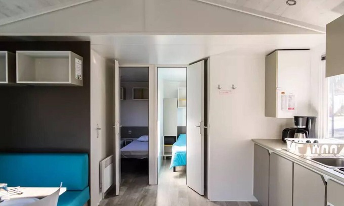 Arles-sur-Tech House | Camping Paradis le Vallespir* - Mobile home Coscoll 3 rooms 4 people