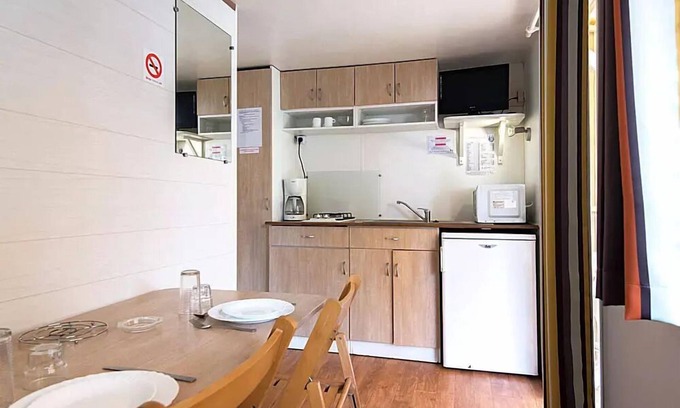 Arles-sur-Tech House | Camping Paradis le Vallespir* - Mobile home Colchique 2 rooms 2 people