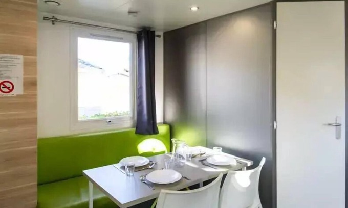 Arles-sur-Tech House | Camping Paradis le Vallespir* - Mobile home Premium Primevère 3 rooms 4 people