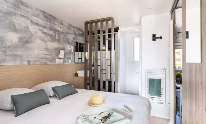 Crach House | Camping Romanée Le Fort Espagnol * - Exclusive 3-room mobile home for 4 people