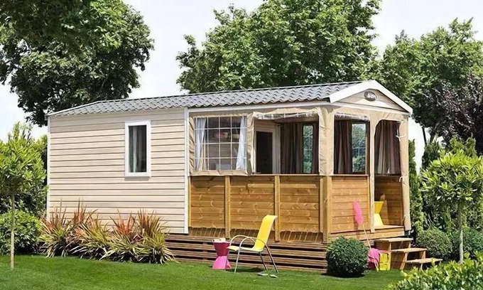 Mezos House | Camping Sen Yan* - 3-room Vacancial mobile home for 4/5 people - Without Sanitary facilities
