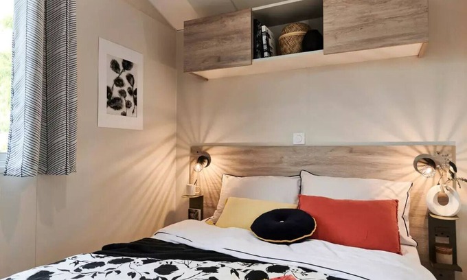 Commequiers House | Camping The 4-Leaf Clover * - Mobile Home Tuscany Comfort+ 3 bedrooms. 33m2 (2023) 6 people