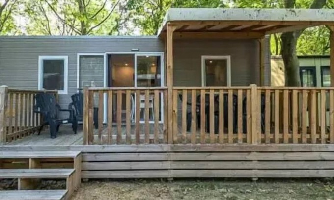 Nans-les-Pins House | Campsite Domaine de la Sainte Baume* - Comfort XL mobile home 4 rooms for 6 people Air-conditioned + TV