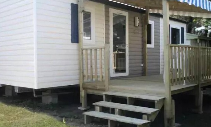 Ascarat House | Campsite Europ'Camping * - Mobile home Evo 4 rooms 6 people