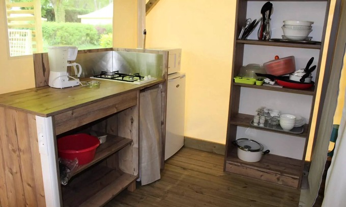 Mers-les-Bains House | Campsite Flower le Rompval* - Funflower Standard 3 rooms 4 people Without Sanitary facilities