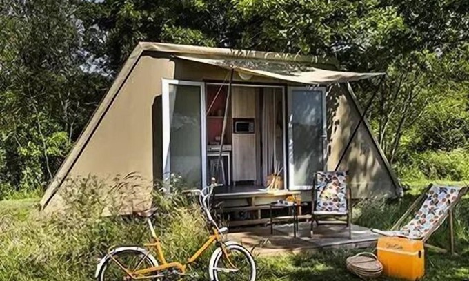Lansargues House | Campsite Flower le Fou du Roi * - Coco Sweet 3 rooms 4 people Without Sanitary