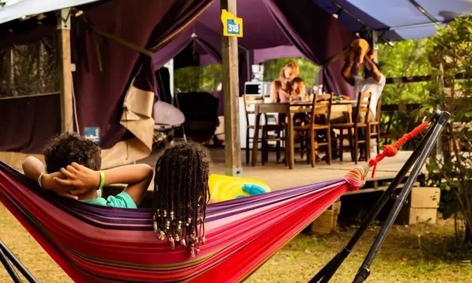 Martiel House | Campsite Flower Le Lac aux Oiseaux * - Freeflower 3 Rooms 5 People Without Sanitary