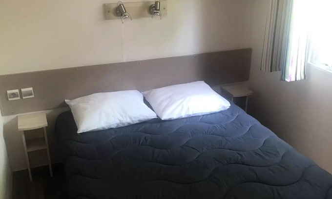 Saint-Jean-Pla-de-Corts House | Campsite Les Casteillets * - Mobile home Comfort 28 m2 - 2 bedrooms - air conditioning 4 people