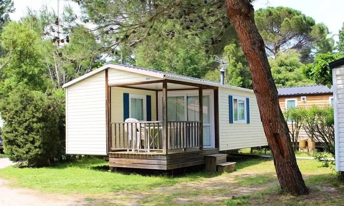Saint-Jean-Pla-de-Corts House | Campsite Les Casteillets * - Mobile home Standard + 26 m2 - 2 bedrooms 4 people