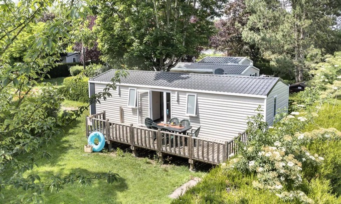 Loches House | Campsite La Citadelle* - COMFORT mobile home - 3 bedrooms for 6 people