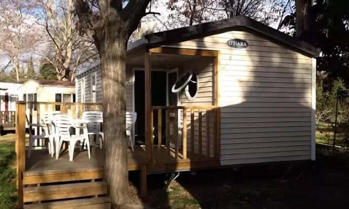 Nefiach House | Campsite La Garenne* - Mobile Home Premium 3 rooms 4 people Air-conditioned