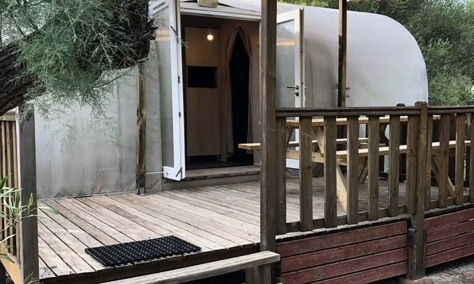 Sigean House | Campsite La Grange Neuve* - Coco Sweet 3 Rooms (without sanitary facilities) 4 People
