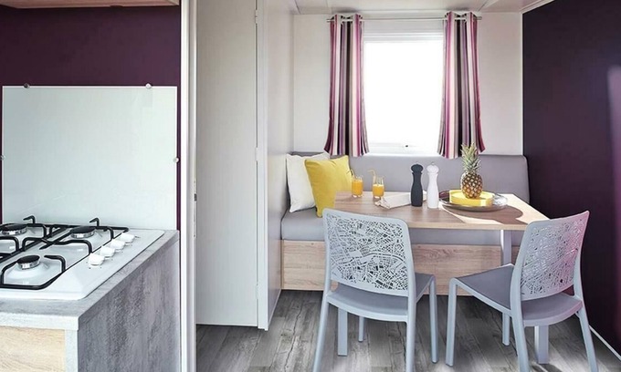 Balleroy House | Campsite Le Clos de Balleroy *** - Mobile Home Lodge 3 rooms 4 people