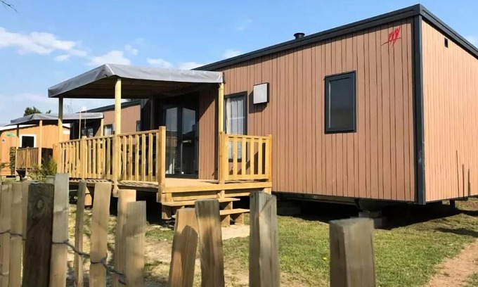 Quettehou House | Campsite Le Rivage * - Mobil Home Premium 2 bedrooms 4 people