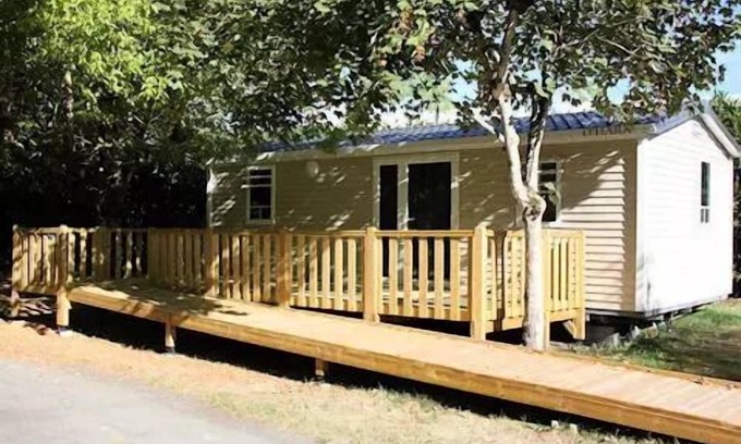 Chateauroux House | Campsite Le Rochat-Belle-Isle * - Mobil home 2 bedrooms with access for people with reduced mobility 5 people