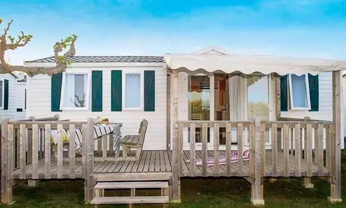 La Turballe House | Campsite Les Chardons Bleus* - 3-room Comfort mobile home for 4 people