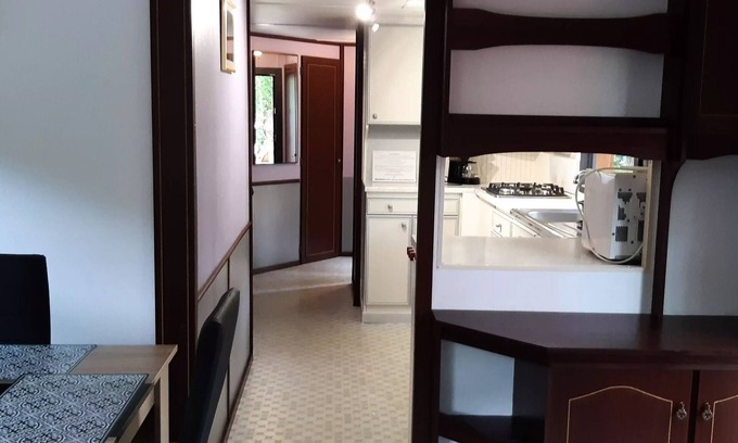 Estavar House | Campsite Les Jardins d'Estavar* - Mobile home English Vintage Style 4 rooms 6 people