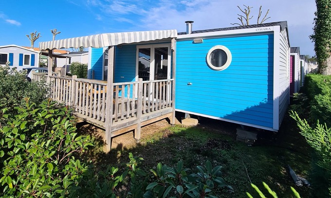 Angles House | Campsite maeva Club L'Atlantique **** - Mobile Home Premium 3 Rooms 4 People + TV