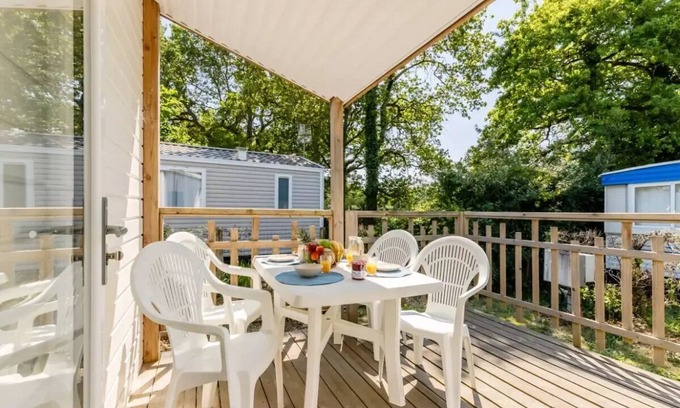 Bois-de-Cene House | Campsite maeva Escapades Le Bois Joli * - Cozy 3 Room Mobile Home 4 People + TV