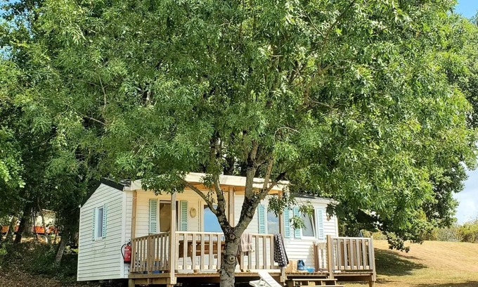 Soturac House | Campsite Nature Le Valenty * - Mobile home 2 bedrooms panoramic Dordogne 6 people