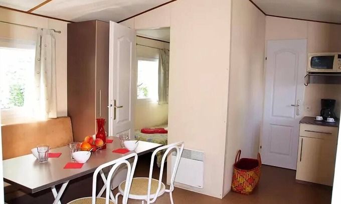 Le Muy House | Campsite Tikayan La Prairie * - Mobile Home Colorado Air-conditioned Leisure 3 Rooms 4 People