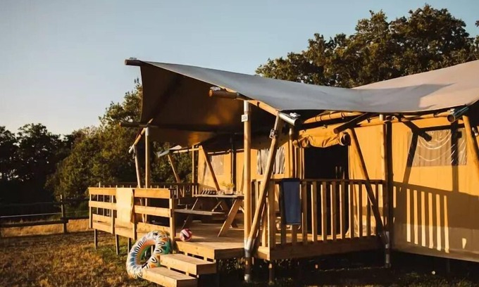 Saint-Julien-des-Landes House | Campsite Village de la Guyonnière * - Safari Lodge 4 rooms 7 people