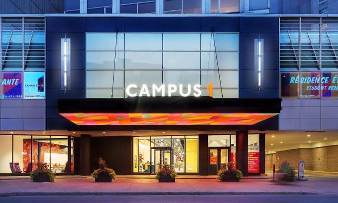 Quartier des Spectacles Apartment | Campus1 MTL Student Residence Downtown Montreal
