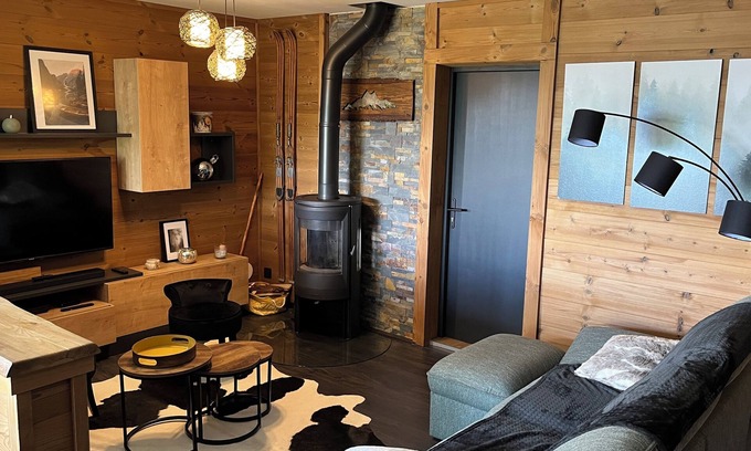 Font-Romeu-Odeillo-Via Apartment | Can Sansa Appartement 4 Avec Jacuzzi Dans Maison Pyrénéenne