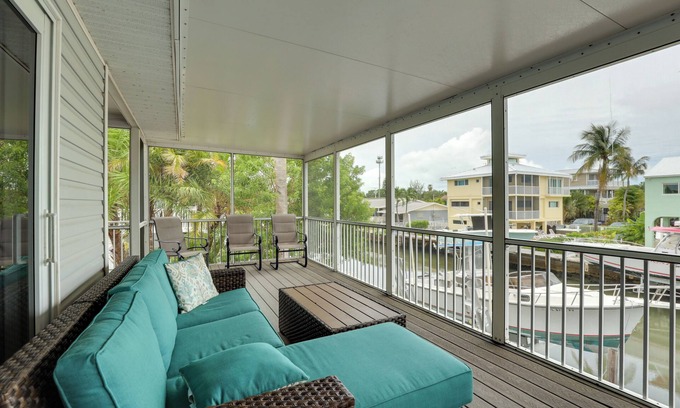Marathon House | Canal-Front Florida Keys Home w/Private Dock