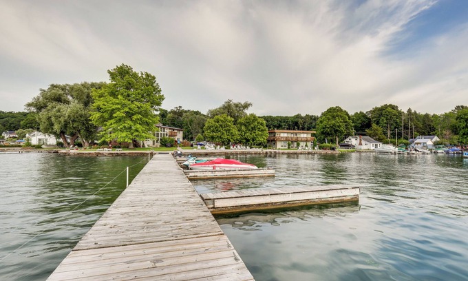 Rushville Condo | Canandaigua Lake Romantic Getaway w/Boat Slip!