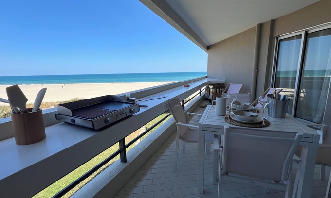 Canet-Plage Apartment | CANET SUD PANORAMIC SEA VIEW EXCEPTIONAL APARTMENT