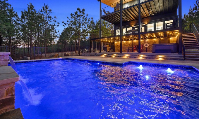 Broken Bow Cabin | CannonBall Cabin- with POOL! New build! 2 Bedroom 3 bath