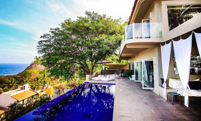 San Francisco House | Canto Del Mar - Ocean View, Infinity Pool Just Steps From The Beach - San Pancho