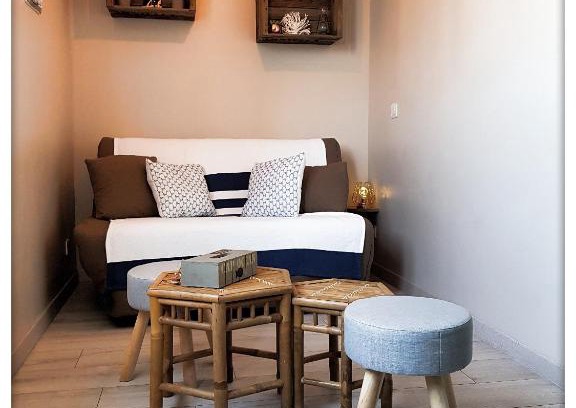Mediterranee Apartment | -CAPCIR- Standing, cosy, 50m de la plage, parking, wifi