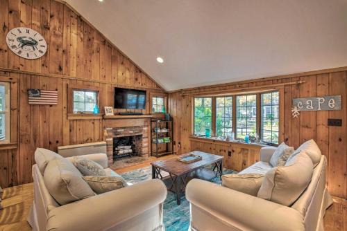 South Dennis House | Cape Cod Cottage Deck, Grill and Kayaks, Near Beach