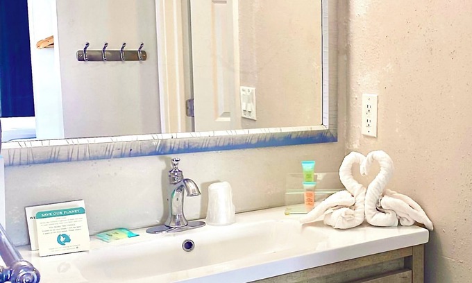 Cape May Hotel | Cape May Hotel room with a Pool view. Rooms have a balcony or a private patio.
