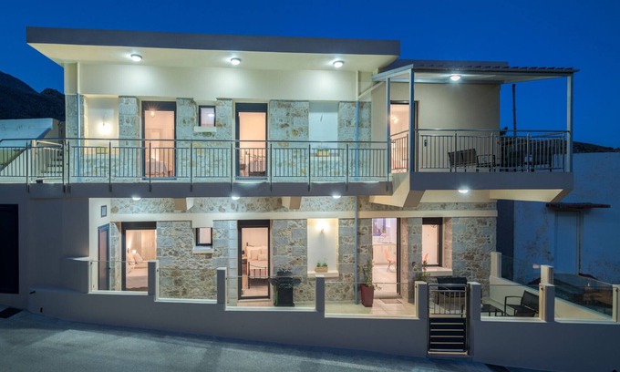 Agios Vasileios House | Capostagno House Zacharenia - Views of Libyan Sea