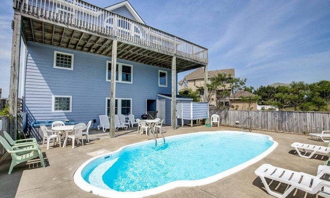 Ocean Hill House | Cara Lina | 999 ft from the beach | Private Pool, Hot Tub | Corolla