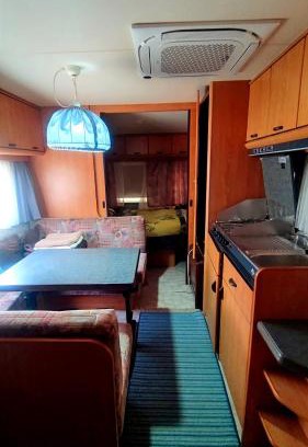 Mocenok Other | Caravan in the backyard