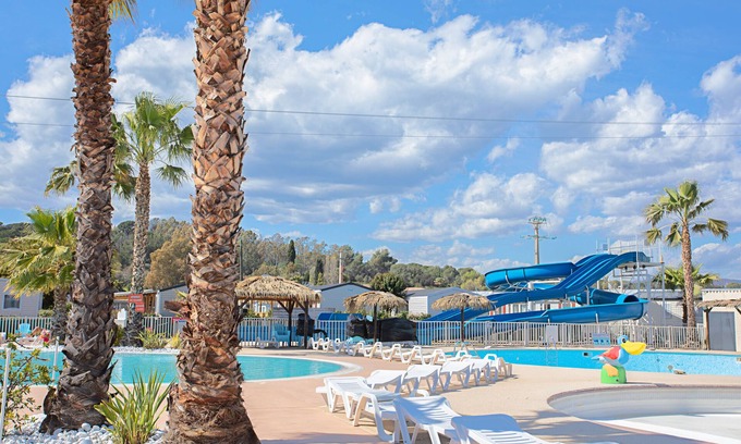 Frejus RV Rental | Caravan "Le Montourey" with Private Terrace