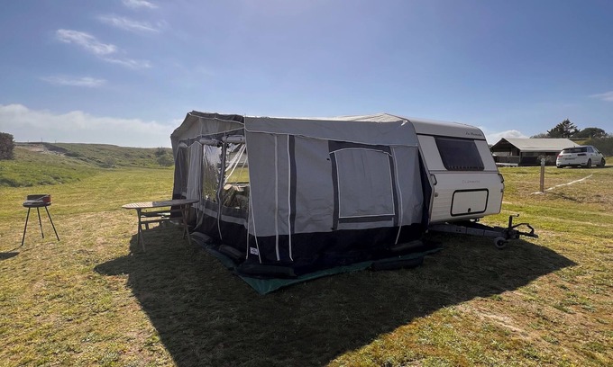 Saint-Martin de Brehal House | Caravan sleeps 4
