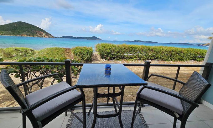Nazareth Condo | Caribbean Breeze Oasis. Oceanfront St Thomas Virgin Islands