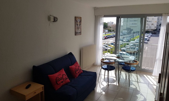 Carnon-Plage Apartment | carnon beach beautiful studio 100m from the beach