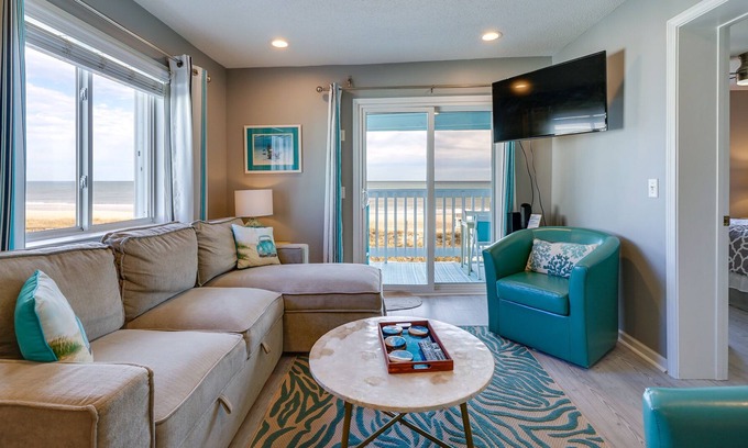 Carolina Beach Condo | Carolina Beach Escape - Steps to the Boardwalk!